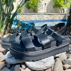 Doc Marten platform sandals
